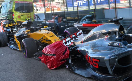 Formula One Russian Grand Prix race