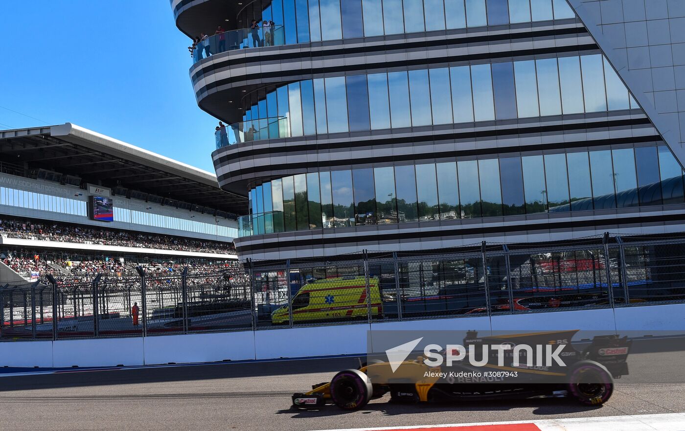 Formula One Grand Prix Russia. Race