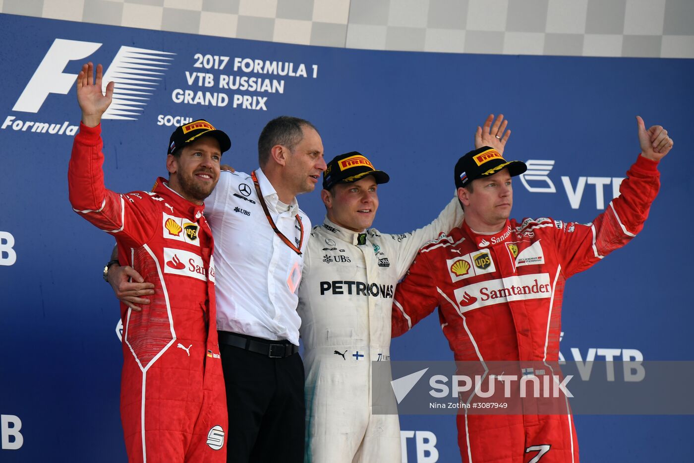 Formula One Russian Grand Prix race