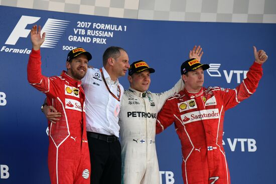 Formula One Russian Grand Prix race