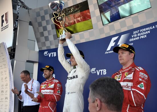 Formula One Russian Grand Prix race