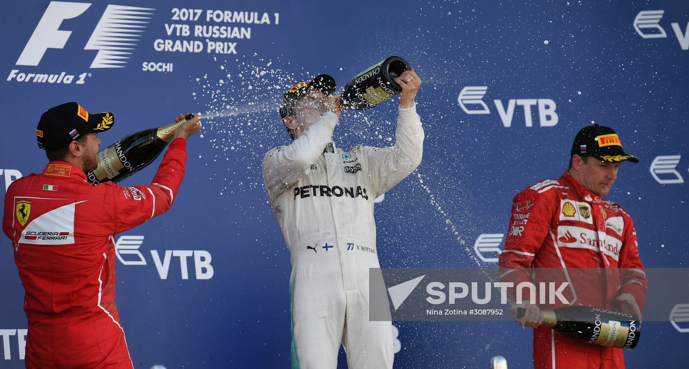 Formula One Russian Grand Prix race