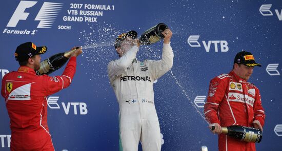 Formula One Russian Grand Prix race