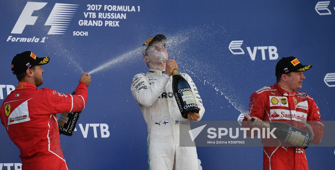 Formula One Russian Grand Prix race
