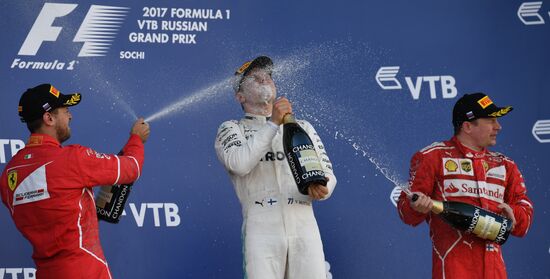Formula One Russian Grand Prix race