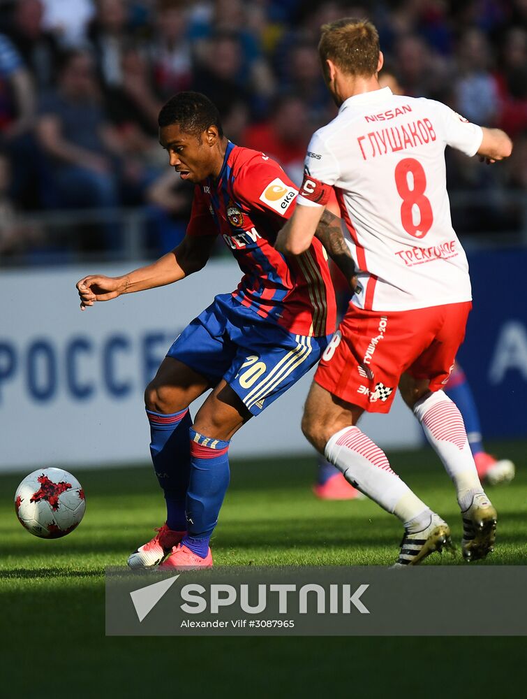 Russian Football Premier League. CSKA vs. Spartak