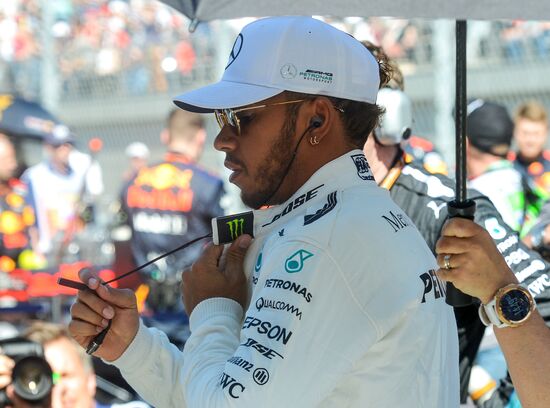 Formula One Grand Prix Russia. Race