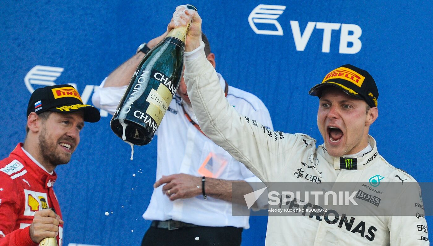 Formula One Russian Grand Prix race