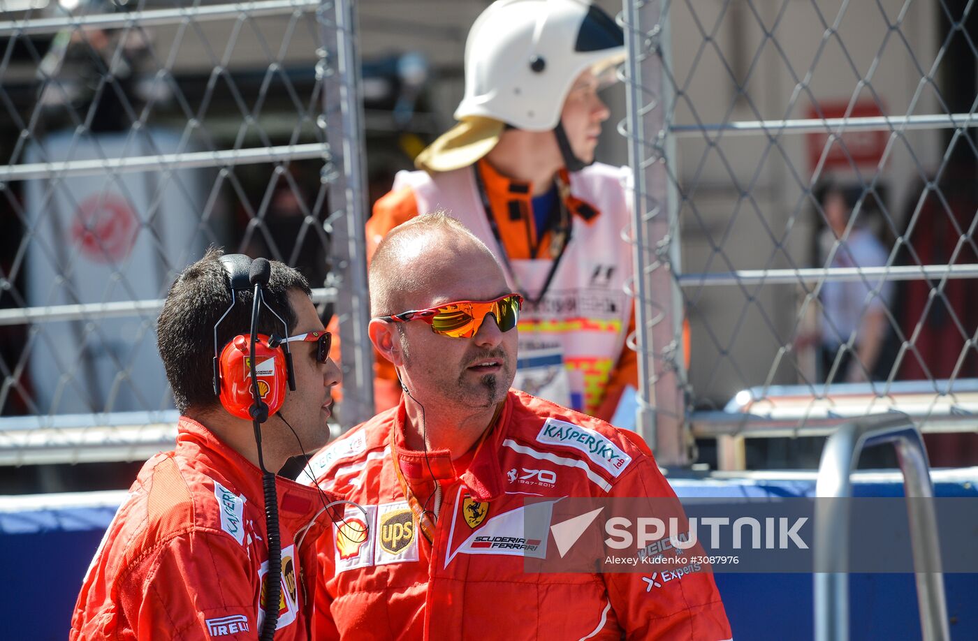 Formula One Grand Prix Russia. Race