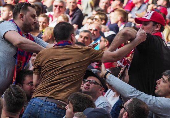 Russian Football Premier League. CSKA vs. Spartak