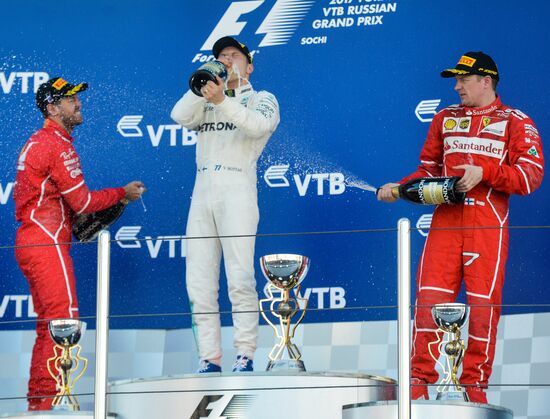 Formula One Russian Grand Prix race