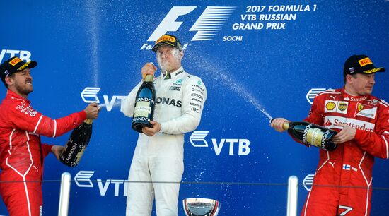 Formula One Russian Grand Prix race