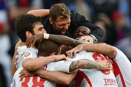 Russian Football Premier League. CSKA vs. Spartak