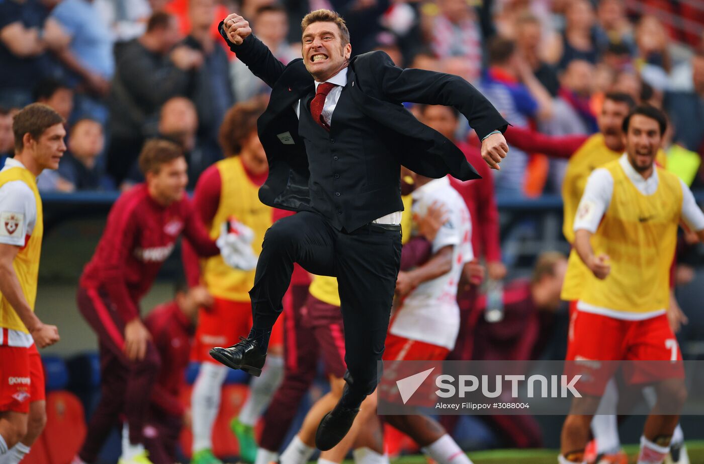 Russian Football Premier League. CSKA vs. Spartak