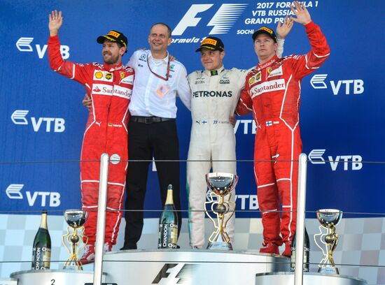 Formula One Russian Grand Prix race
