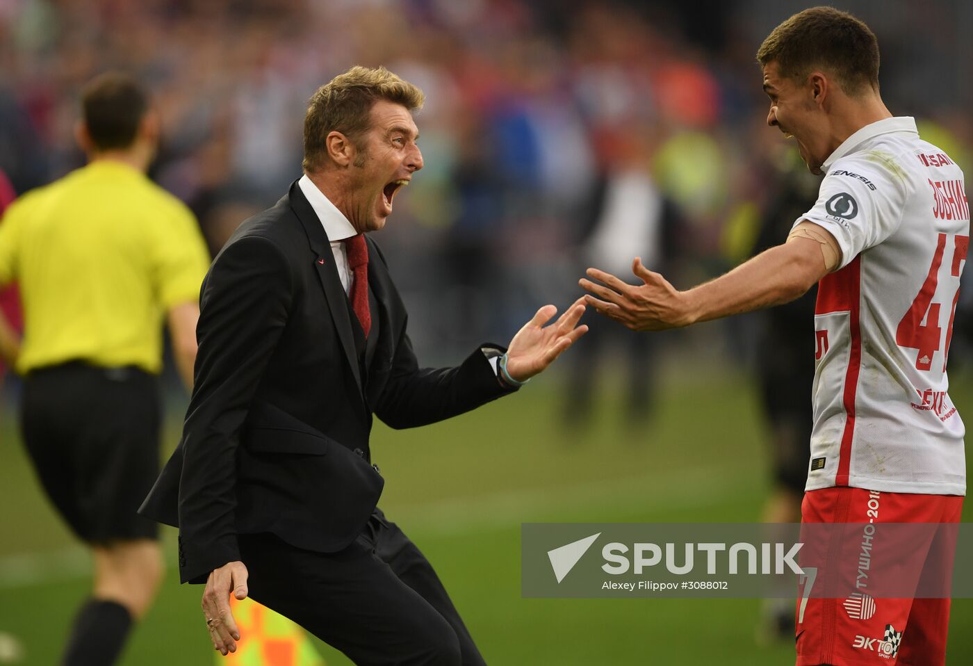 Russian Football Premier League. CSKA vs. Spartak