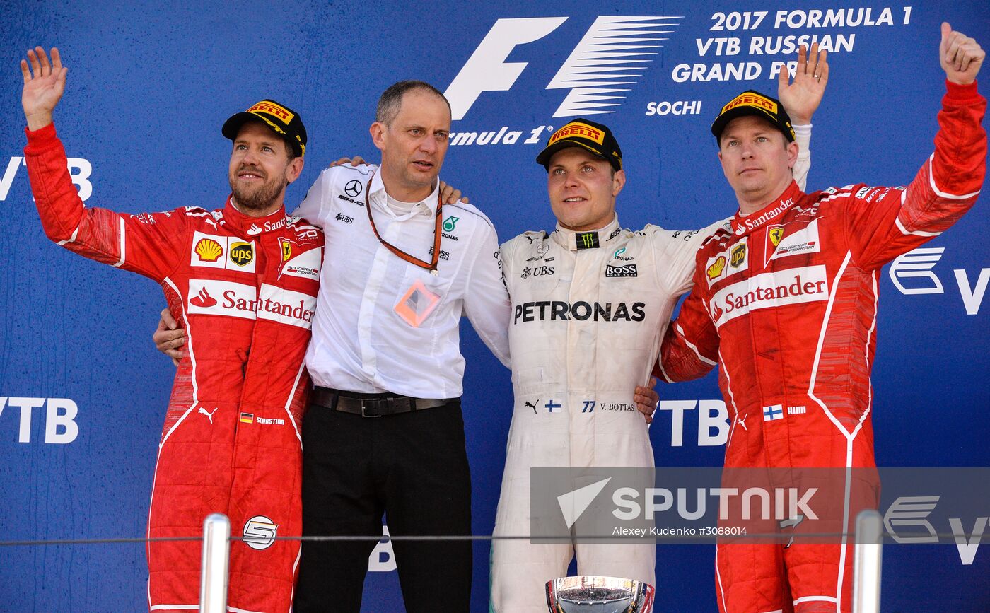 Formula One Russian Grand Prix race