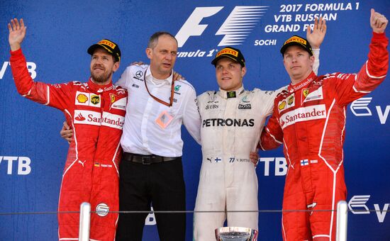 Formula One Russian Grand Prix race