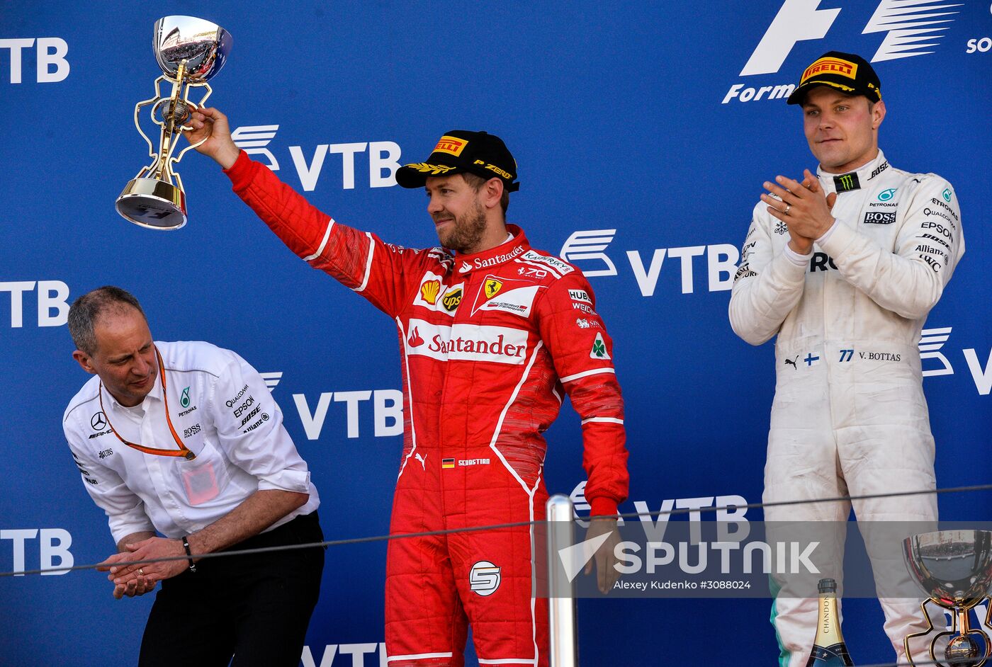 Formula One Russian Grand Prix race