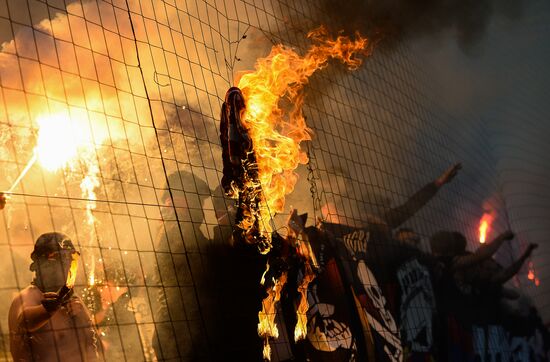 Russian Football Premier League. CSKA vs. Spartak