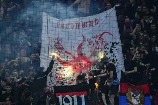 Russian Football Premier League. CSKA vs. Spartak