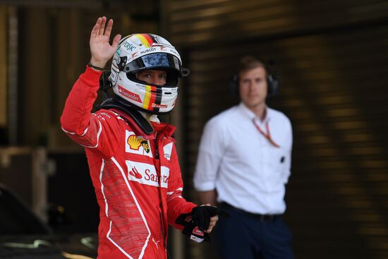 Formula One Russian Grand Prix race