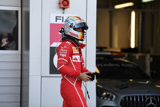 Formula One Russian Grand Prix race