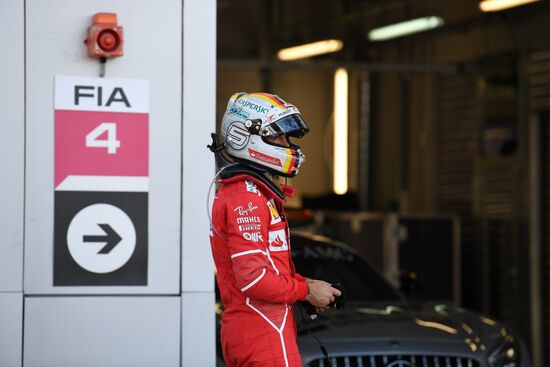 Formula One Russian Grand Prix race