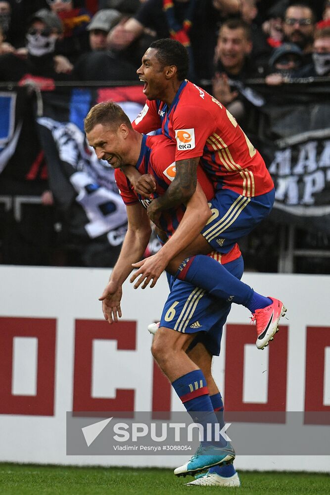 Russian Football Premier League. CSKA vs. Spartak