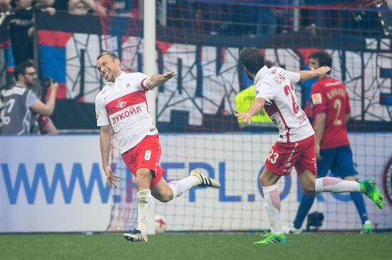 Russian Football Premier League. CSKA vs. Spartak