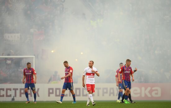 Russian Football Premier League. CSKA vs. Spartak