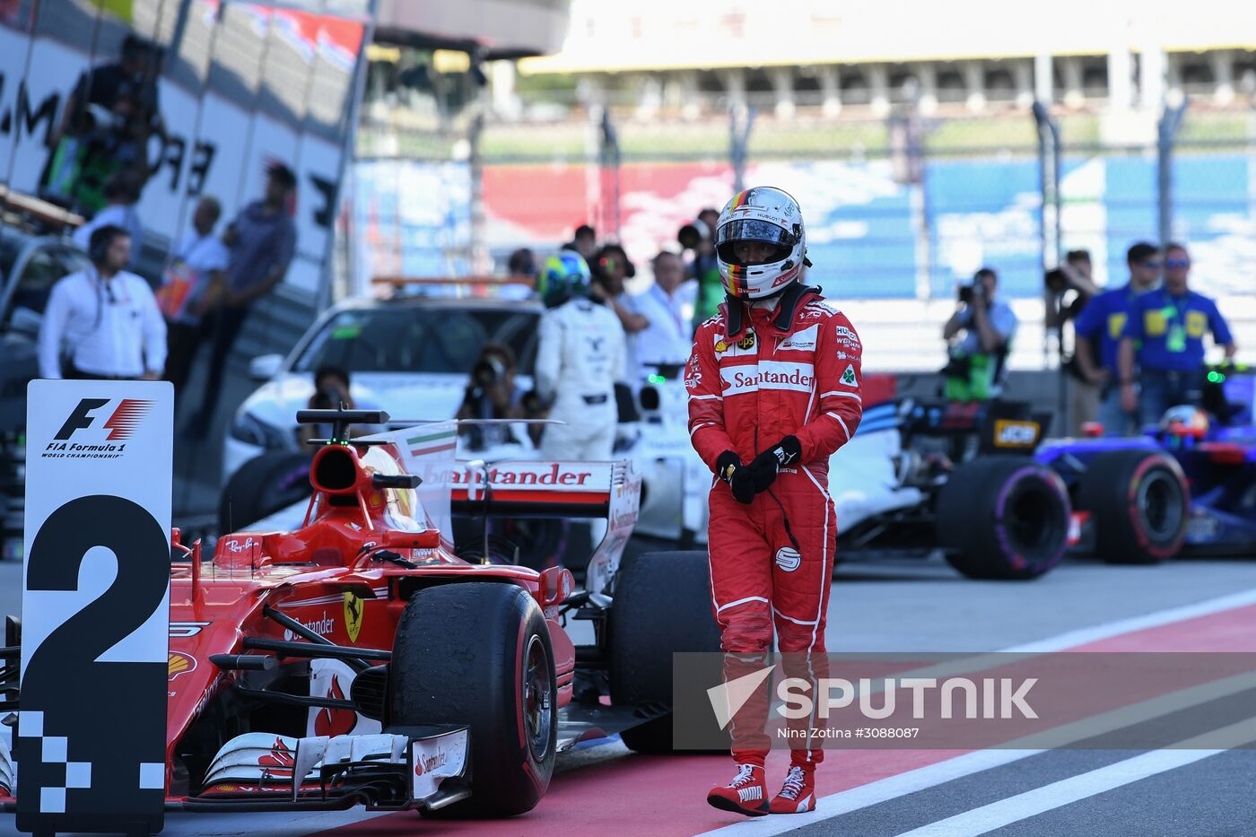 Formula One Russian Grand Prix race
