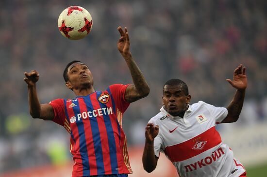 Russian Football Premier League. CSKA vs. Spartak