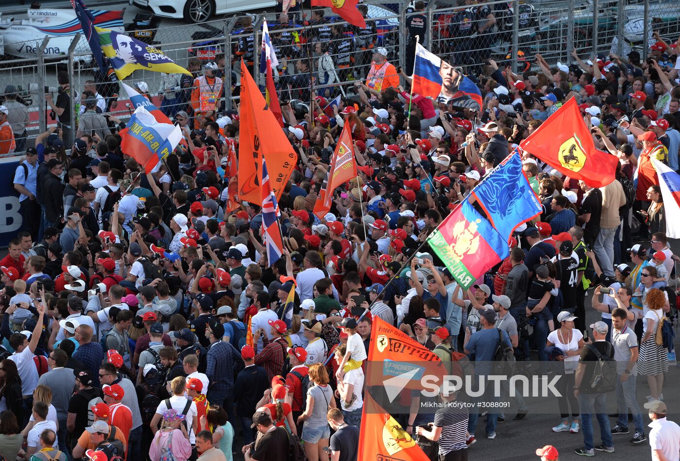 Formula One Russian Grand Prix race