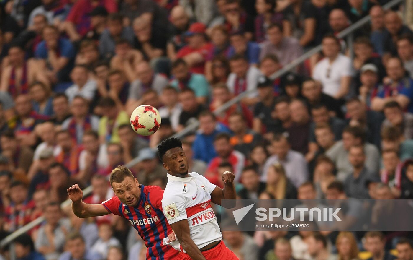 Russian Football Premier League. CSKA vs. Spartak