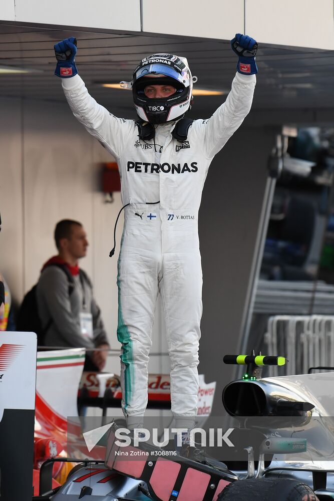 Formula One Russian Grand Prix race