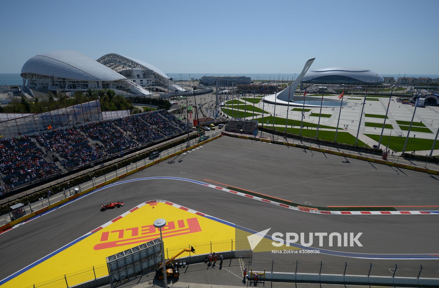 Formula One Russian Grand Prix race