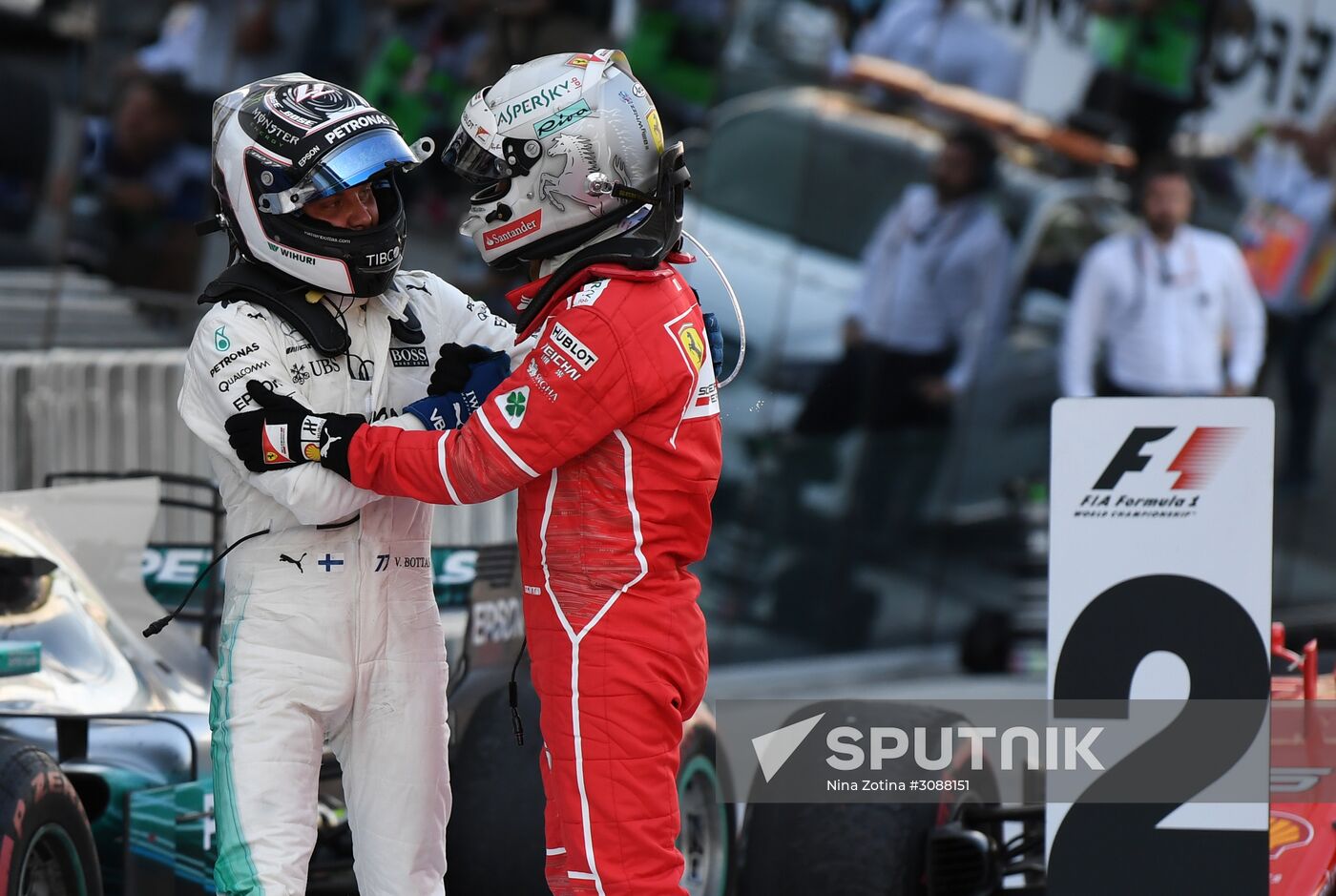 Formula One Russian Grand Prix race