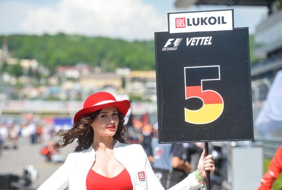 Formula One Russian Grand Prix race