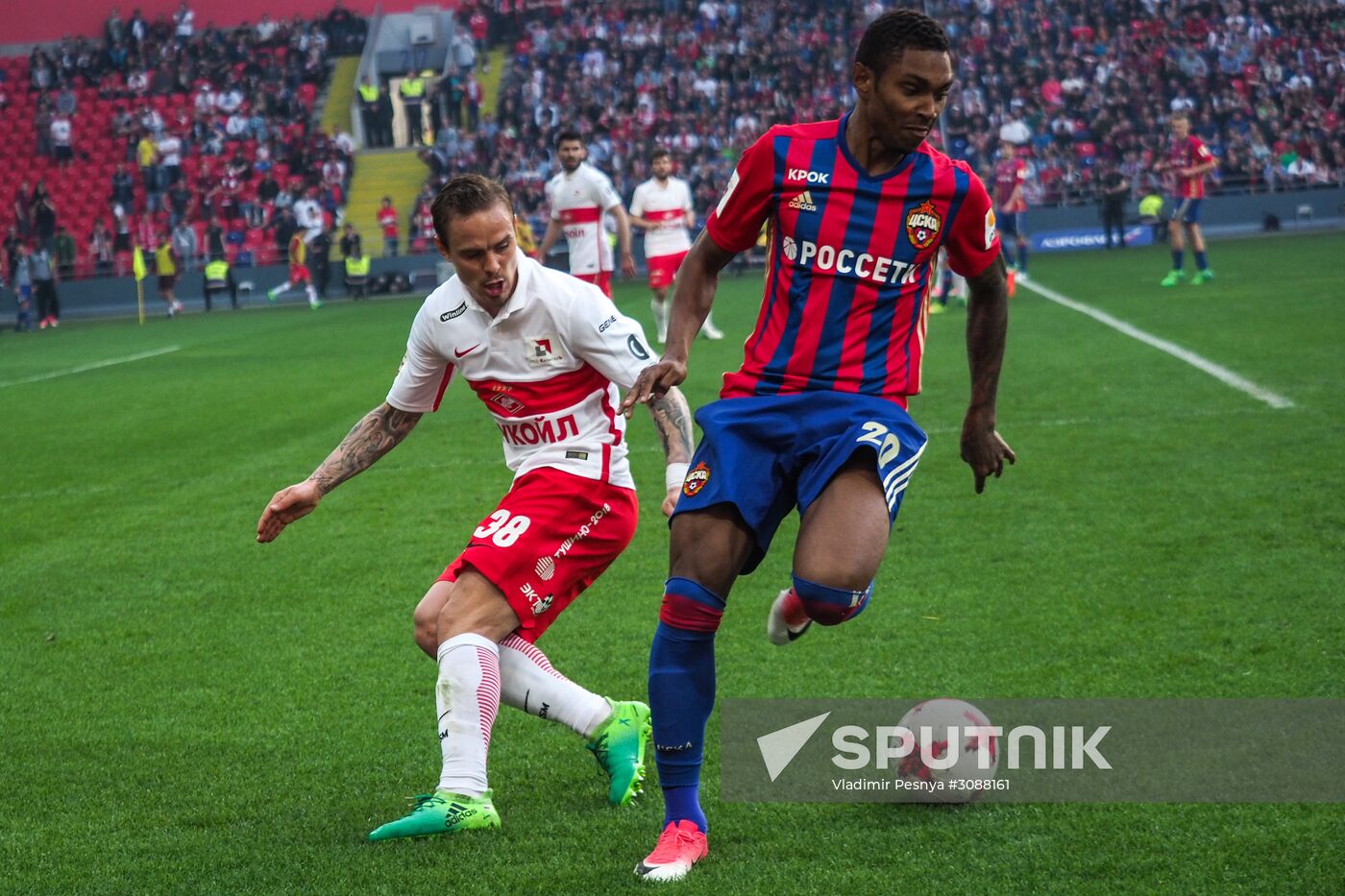 Russian Football Premier League. CSKA vs. Spartak