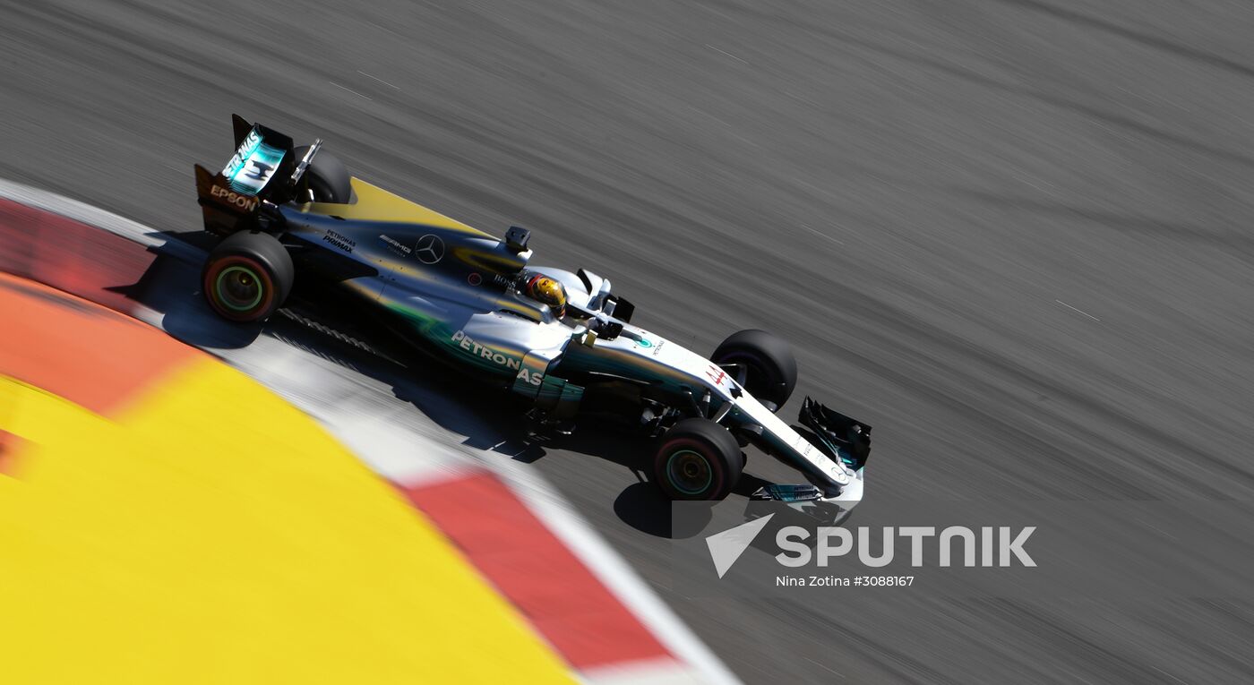 Formula One Grand Prix Russia. Race
