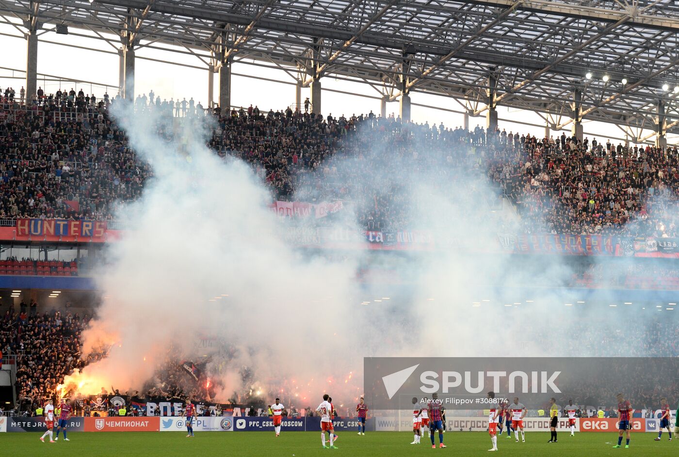 Russian Football Premier League. CSKA vs. Spartak