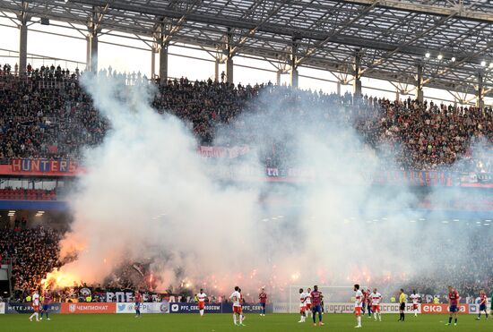 Russian Football Premier League. CSKA vs. Spartak