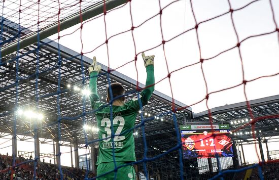 Russian Football Premier League. CSKA vs. Spartak