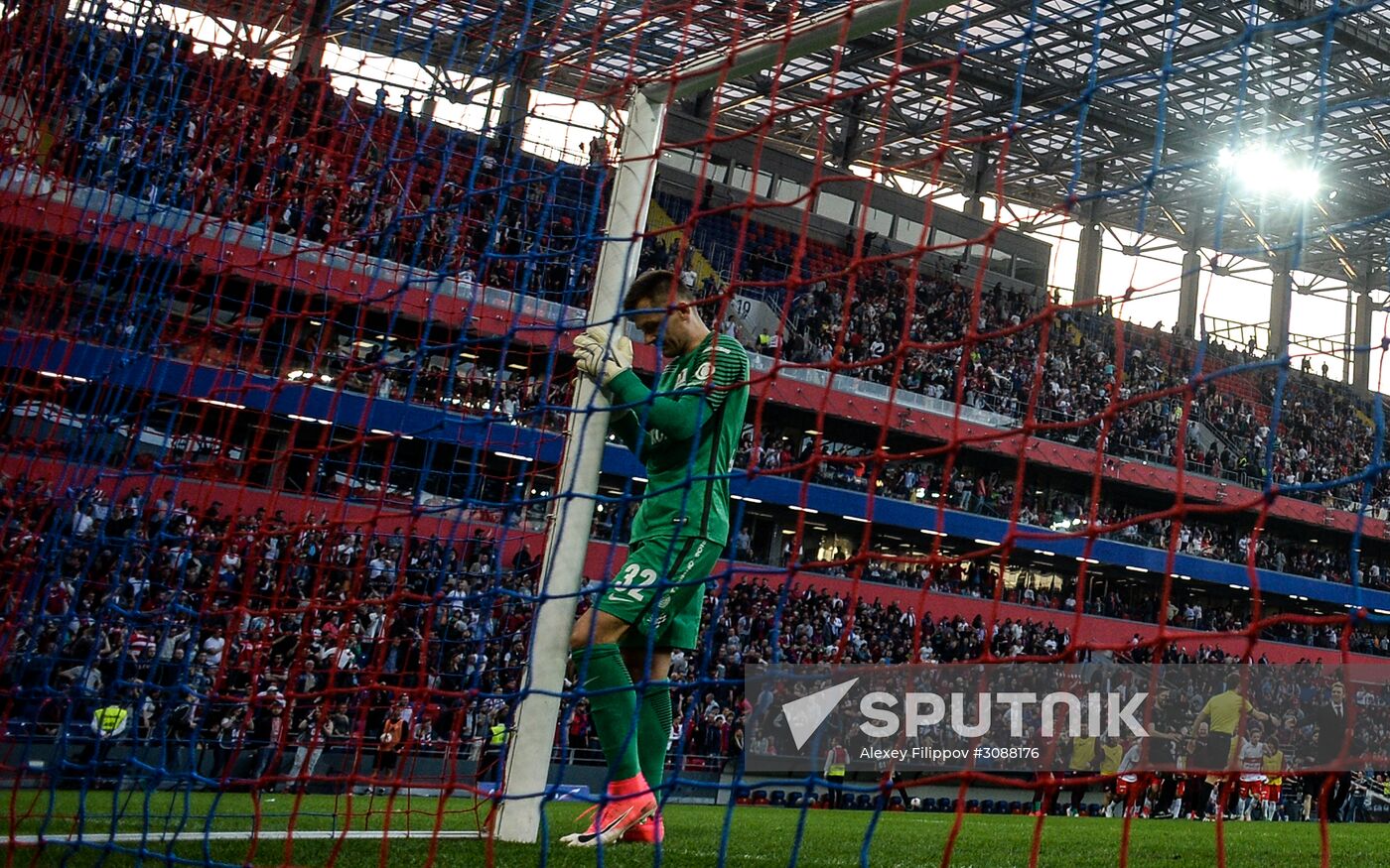 Russian Football Premier League. CSKA vs. Spartak