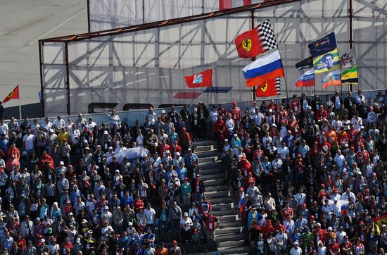 Formula One Russian Grand Prix race