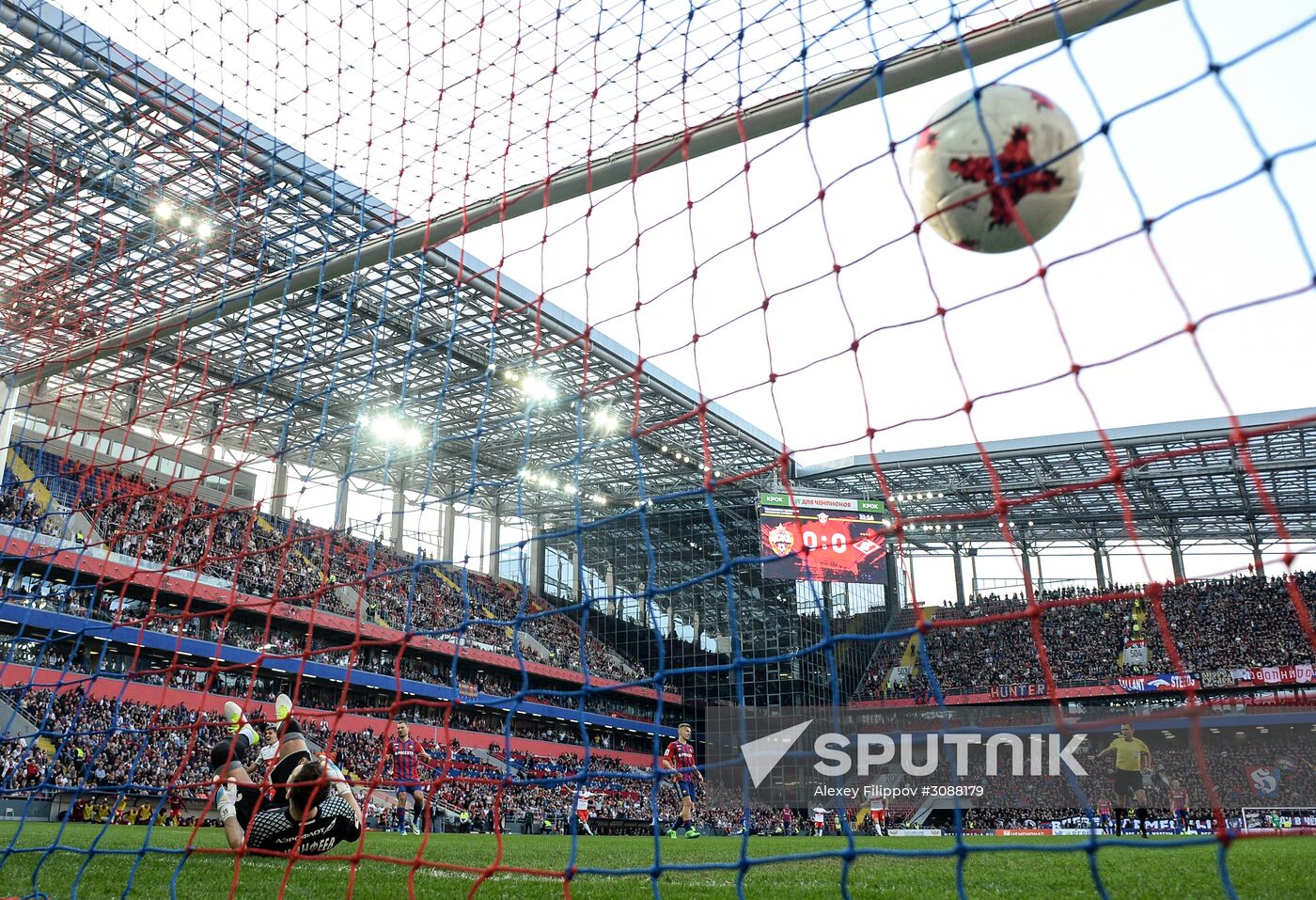 Russian Football Premier League. CSKA vs. Spartak