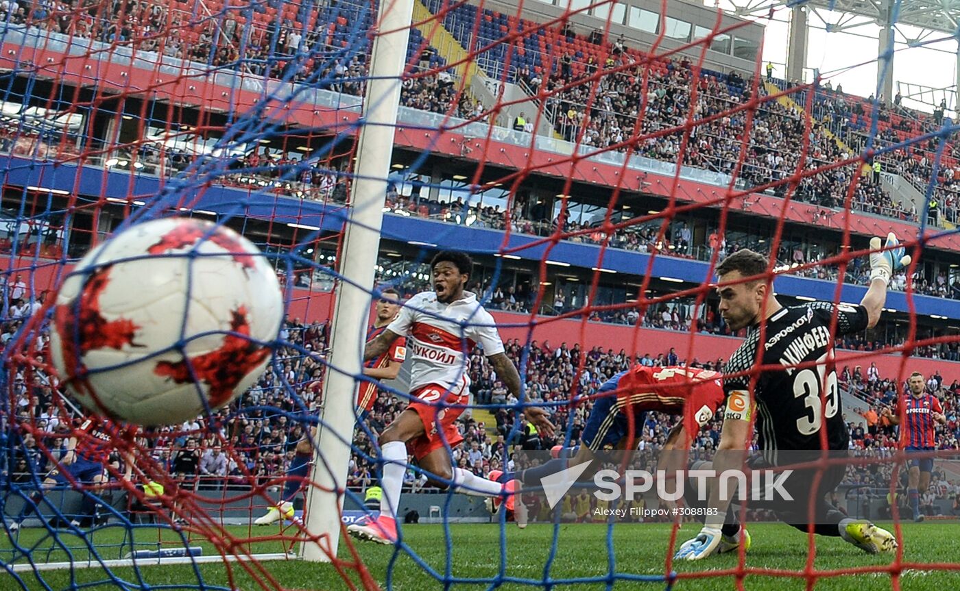 Russian Football Premier League. CSKA vs. Spartak