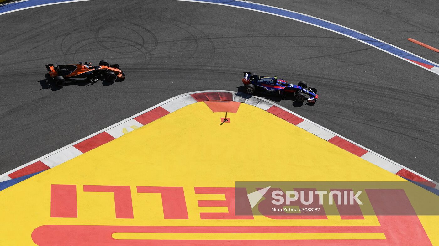 Formula One Grand Prix Russia. Race