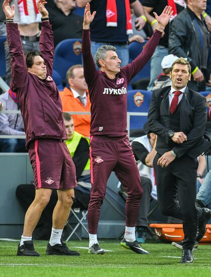Russian Football Premier League. CSKA vs. Spartak